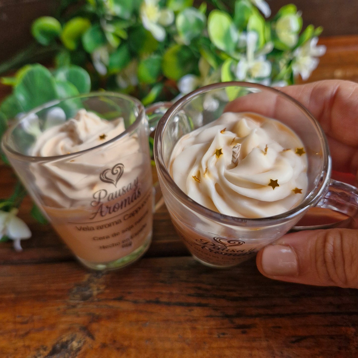 Vela estilo Capuccino