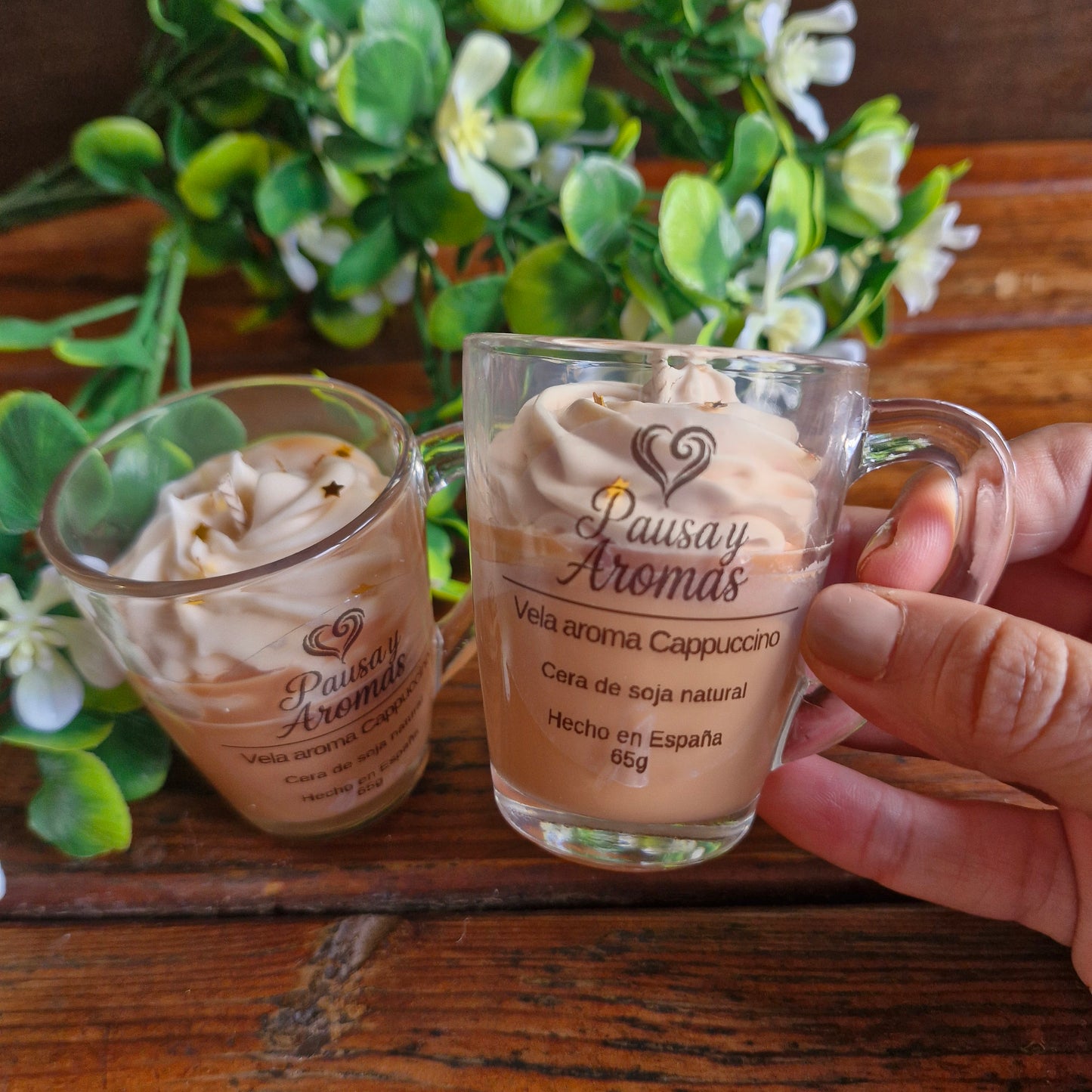 Vela estilo Capuccino