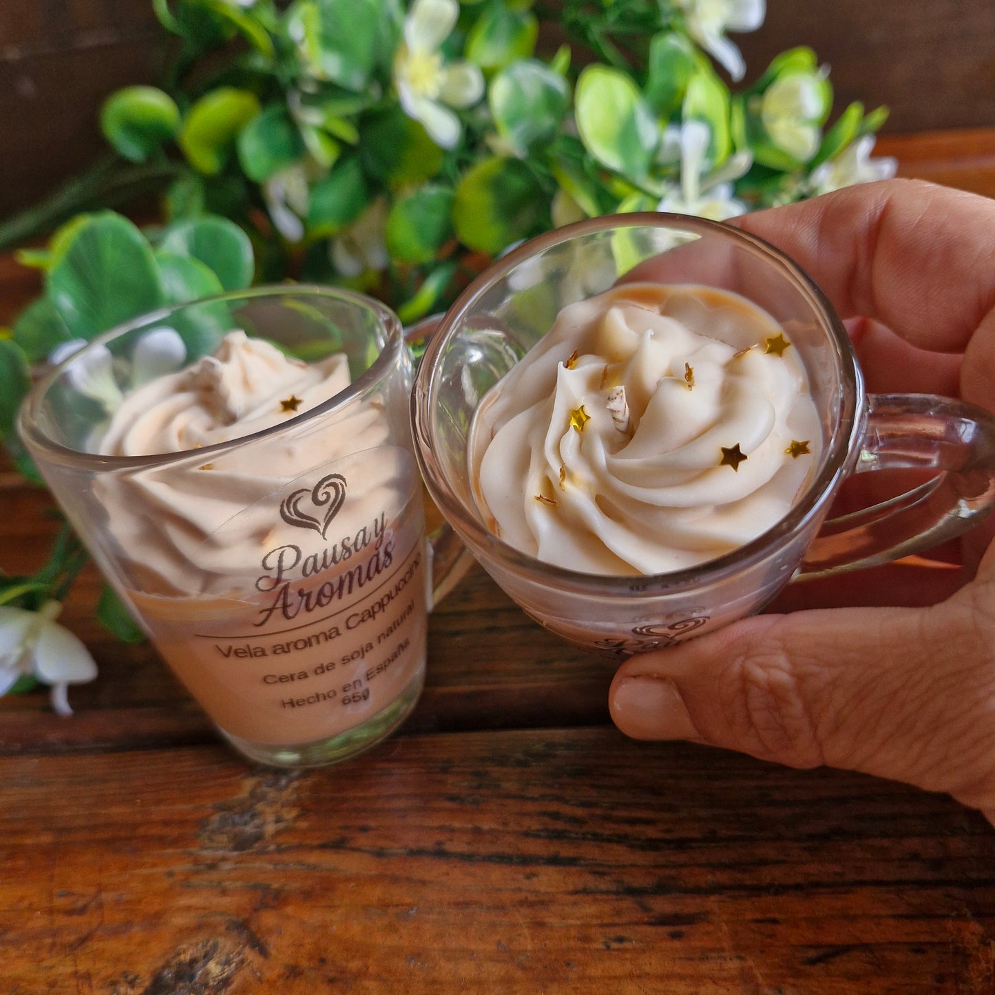 Vela estilo Capuccino