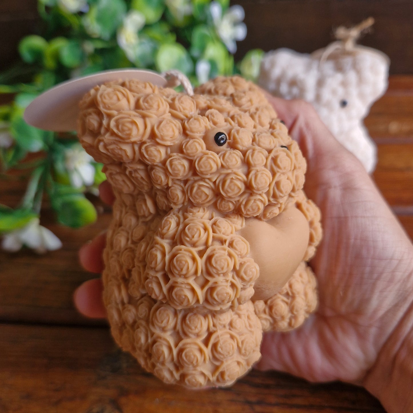 Vela decorativa aromática diseño Oso Grande