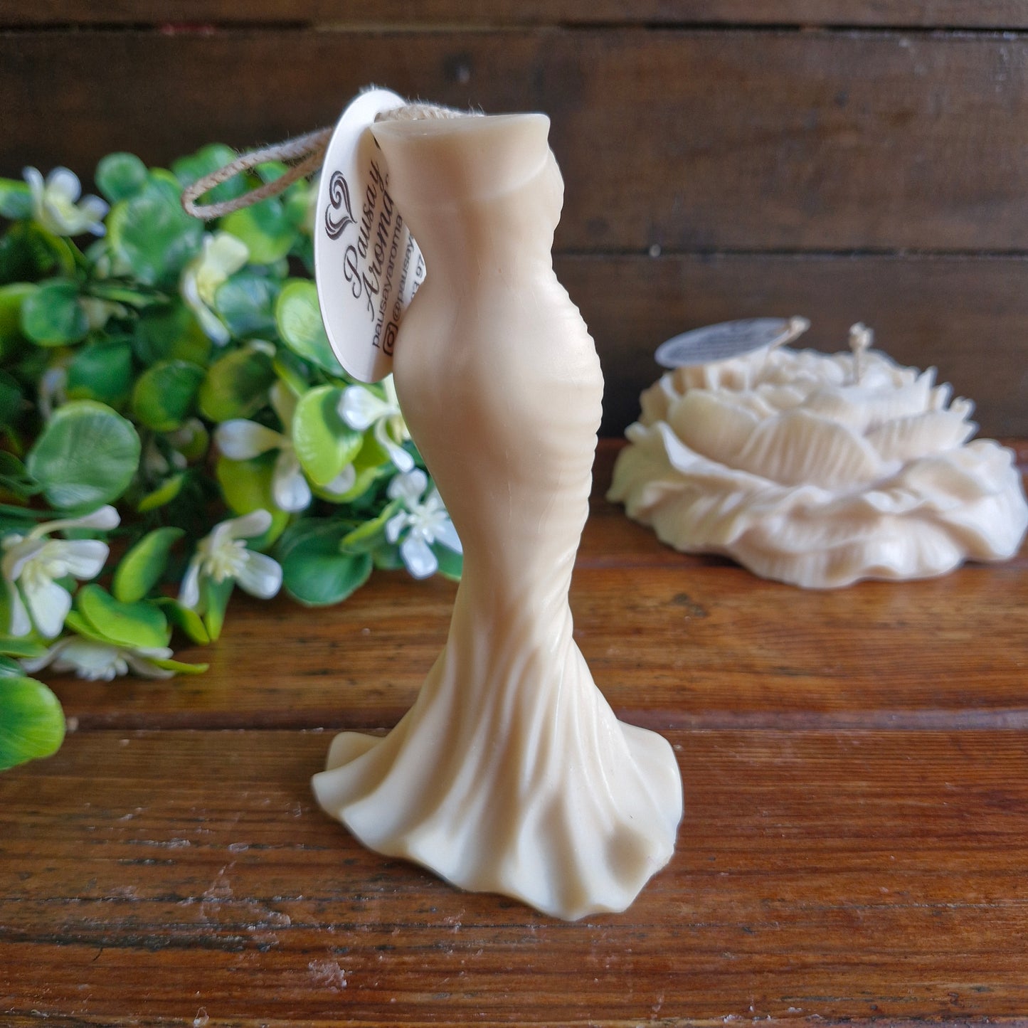 Vela decorativa aromática diseño Vestido