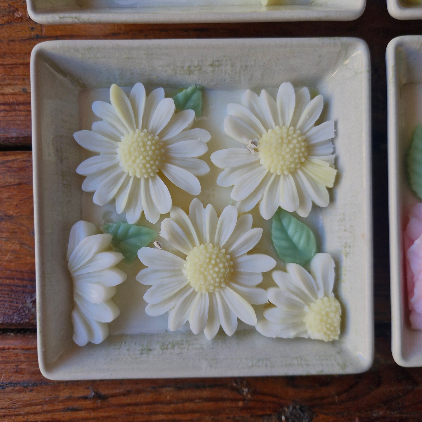Vela Mosaico Flores 3D