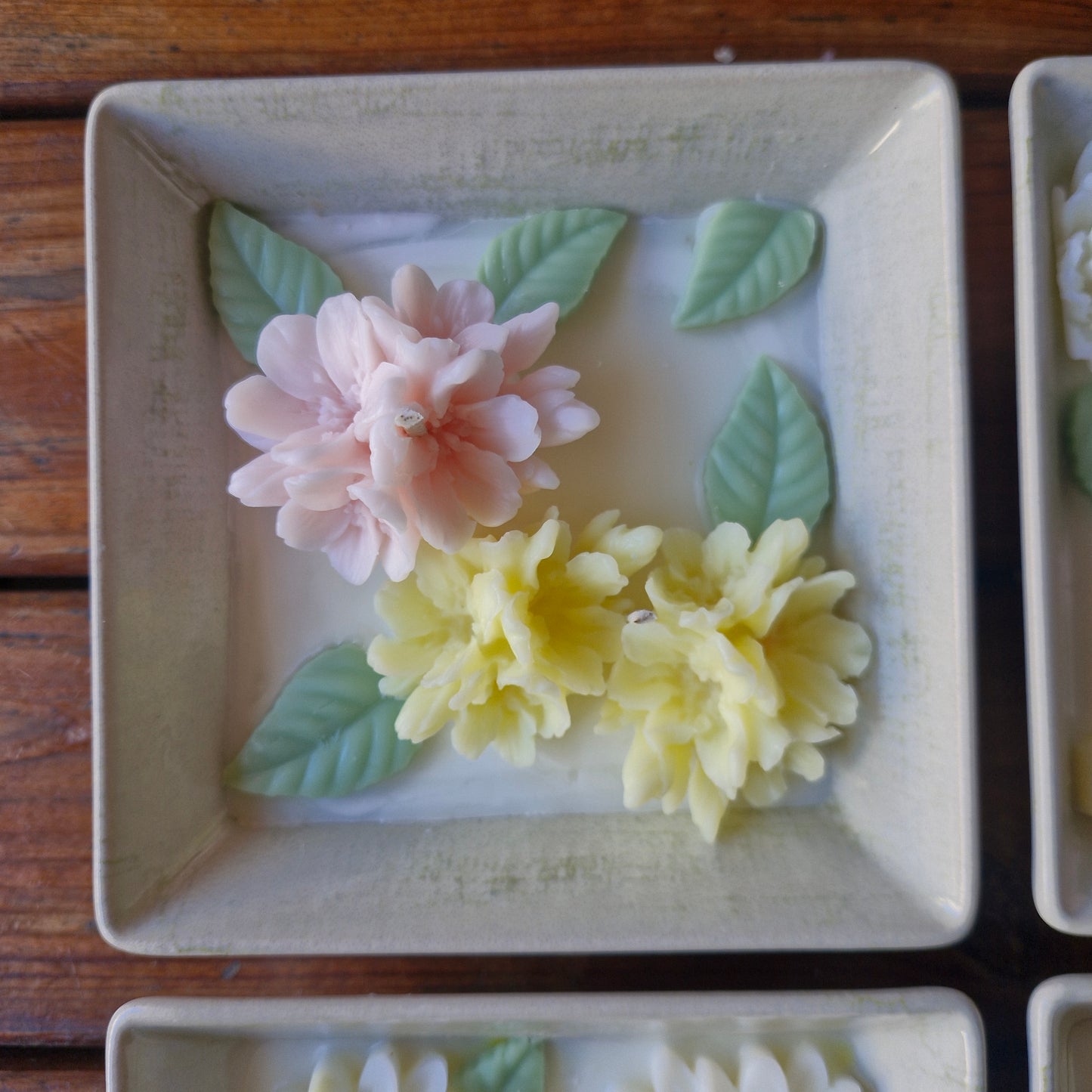 Vela Mosaico Flores 3D