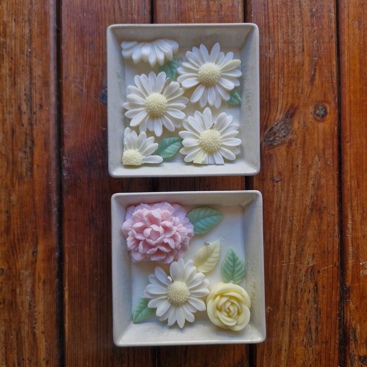 Vela Mosaico Flores 3D
