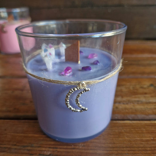 Vela intencionada "Descanso & autocuidado" Aroma: Lavanda y Mananilla