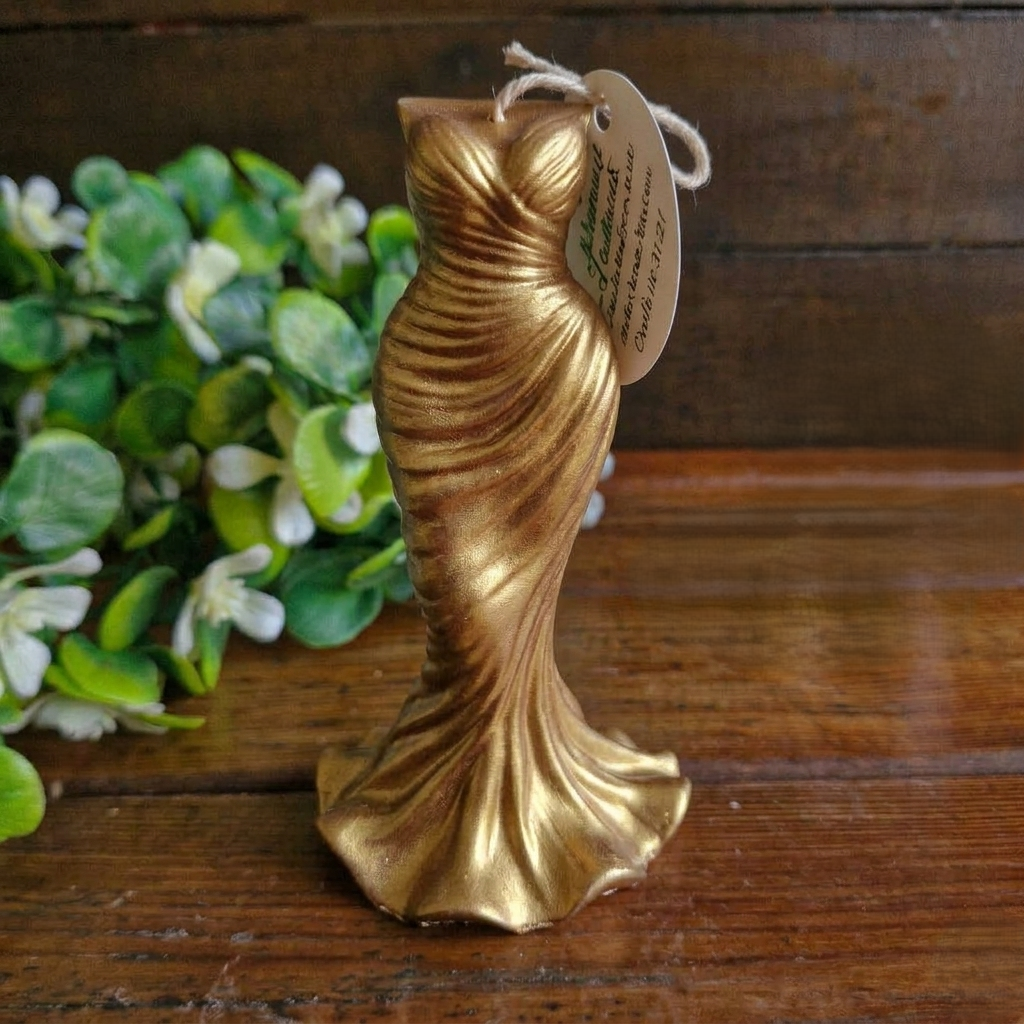 Vela decorativa aromática diseño Vestido