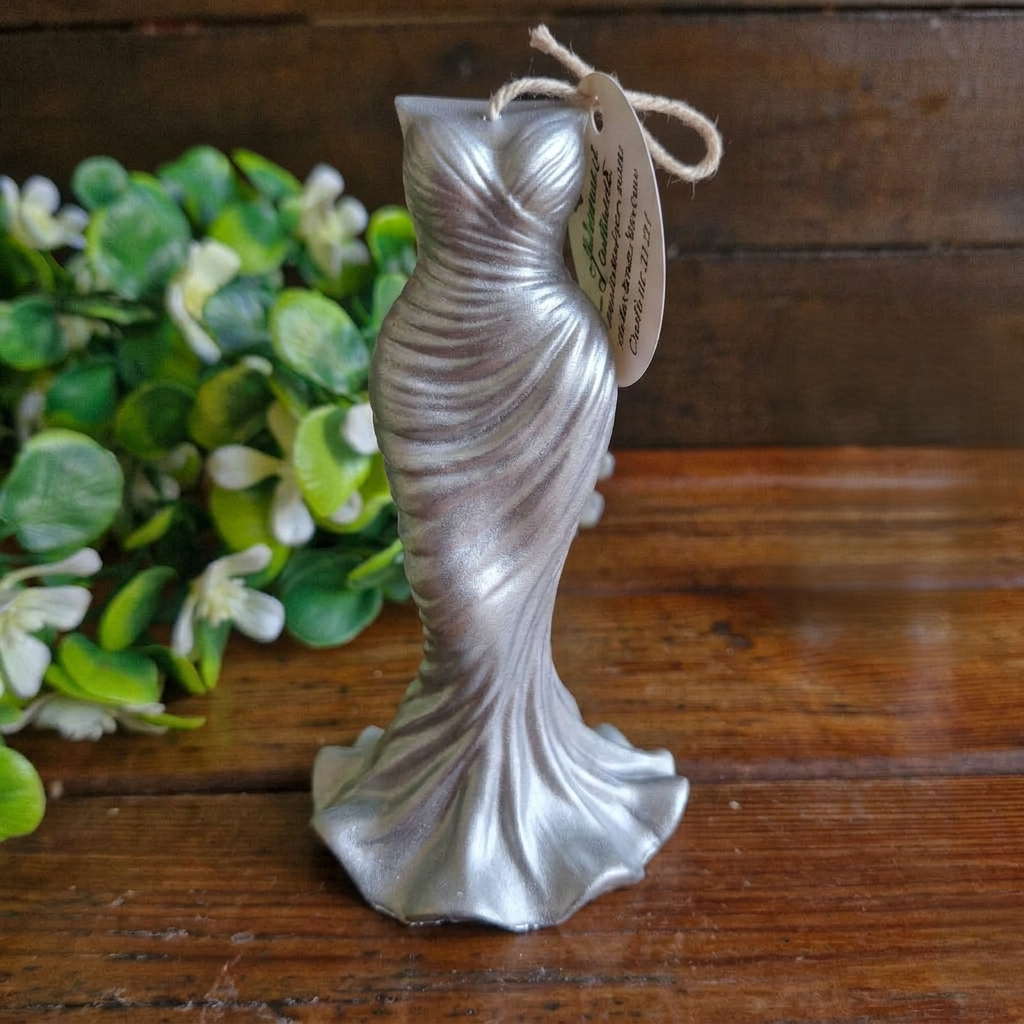 Vela decorativa aromática diseño Vestido