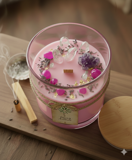 Vela intencionada "Amor infinito"