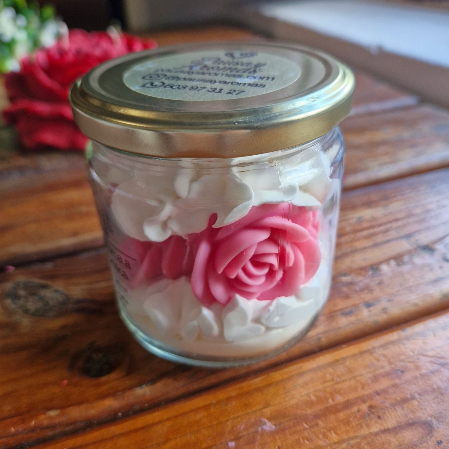 Vela Rosas & Nubes