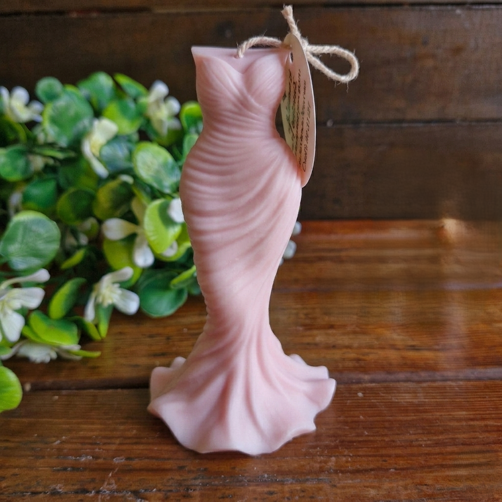 Vela decorativa aromática diseño Vestido